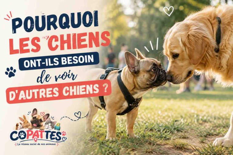 Pourquoi les chiens ont-ils besoin de voir d’autres chiens ?