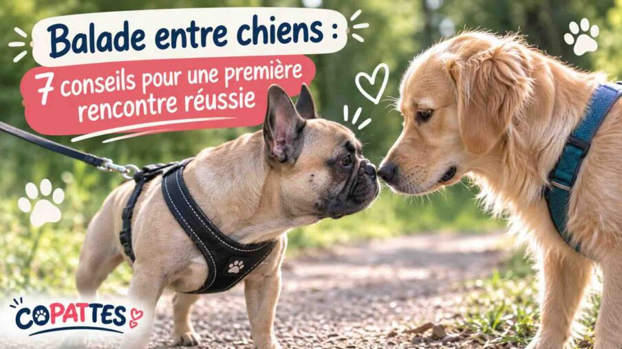 Balade entre chiens : 7 conseils pour une première rencontre réussie