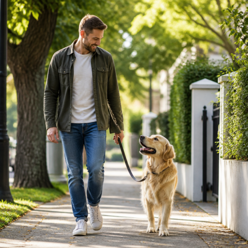 Apprendre à son chien à marcher sans tirer : une méthode douce et progressive
